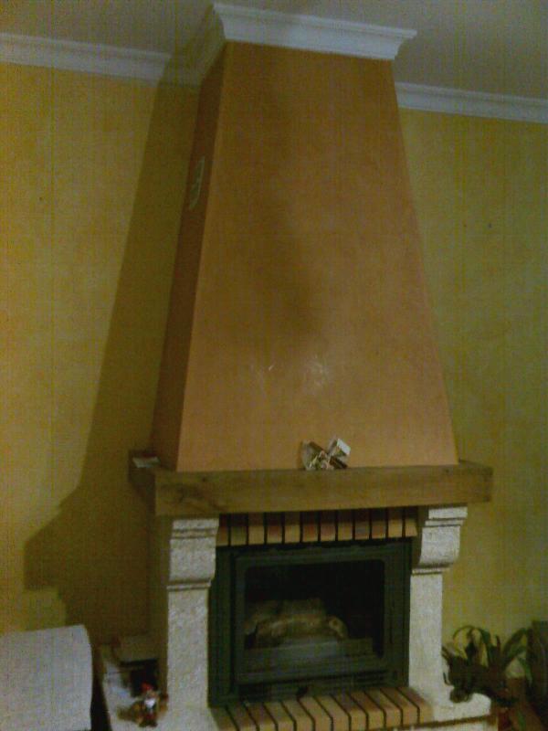 Chimenea estuco
